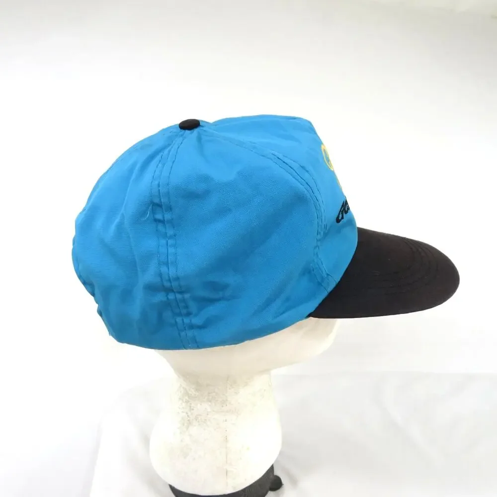 Miller Genuine Draft Hat Trucker Baseball Cap Blue Black Adjustable Snapback 90s